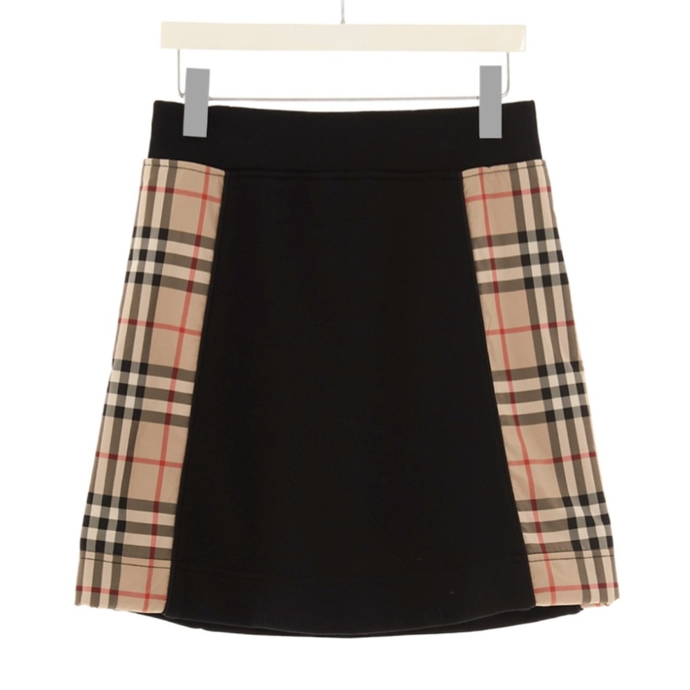 Burberry skirt nolen vintage check panel skirt SZ 14y NWT